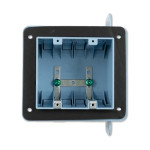 SLH-2 - 2 Gang Non-Airtight Plastic Box 33 cu.in.