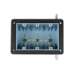 SLH-3 - 3 Gang Plastic Non-Airtight Box 48 cu.in.