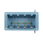 SLH-5 - 4 Gang Plastic Non-Airtight Box 67 cu.in.