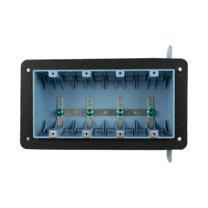 SLH-5A - 4 Gang Plastic Airtight Box 67 cu.in.