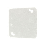 52C1 - Blank 4’’ Metallic Box Cover