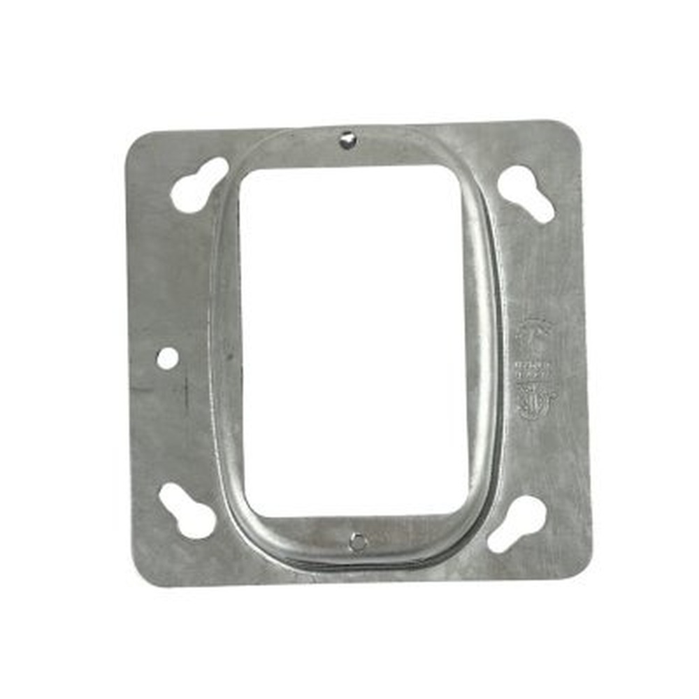 52C15 - 1 Gang 4’’ Metallic Box Cover with 7/8’’ Raise