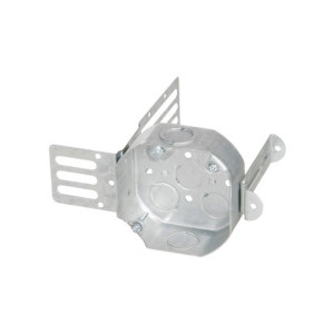 54151-KSSX - Steel Stud Mount Octagonal Box with Knockouts 15 cu.in
