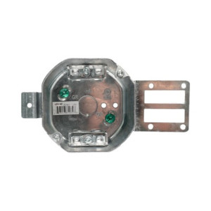 54171-LSSAX - Boîte Octogonale Acier Montage à Goujons avec Pinces de Câble Blindé 21 cu.in