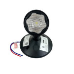 Emergency Remote Head 1 - Single - 2W - 6-24VDC - Black - V1
