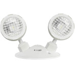 EML ÉCLAIRAGE D'URGENCE - TÊTE DÉPORTÉE - 2X5W - 6-24VDC - THERMOPLASTIQUE - BLANC