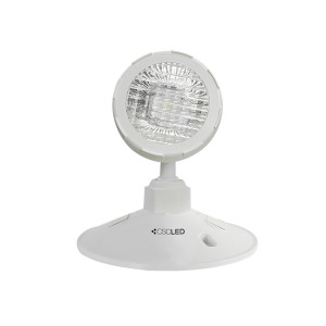 EML ÉCLAIRAGE D'URGENCE - TÊTE DÉPORTÉE - 1X2W - 6-24VDC - THERMOPLASTIQUE - BLANC