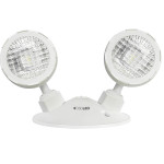 EML ÉCLAIRAGE D'URGENCE LED - TÊTE DÉPORTÉE - 2X2W - 6-24VDC - THERMOPLASTIQUE - BLANC