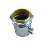 EMT Insulated Set Screw Connector - Steel - 1"