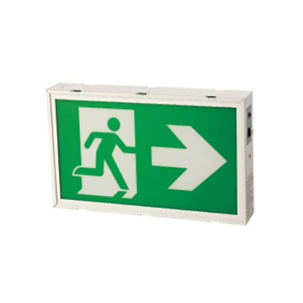 Running Man 2 - Steel - Battery backup - 1W - 120-347V - V1