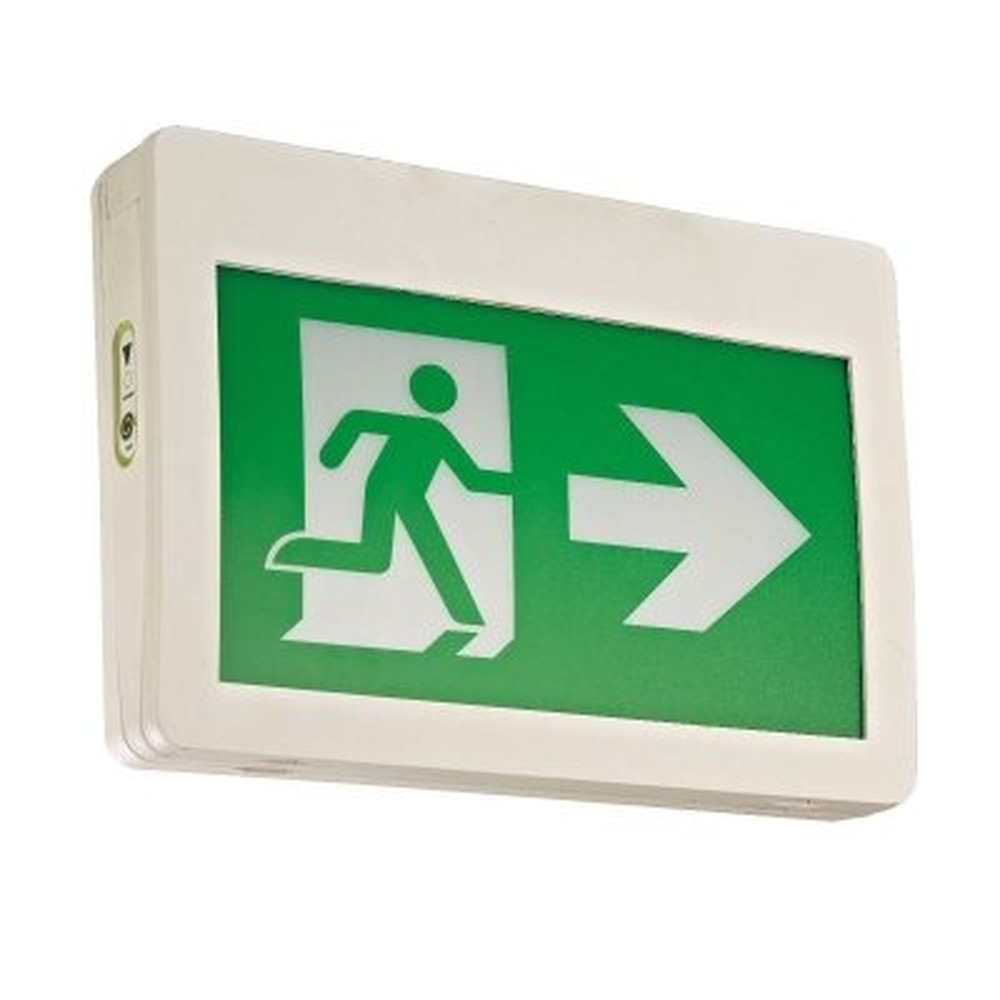 Running Man 4 Plastic - No Bat - 1W - 6-24VDC or 120-347V - V1