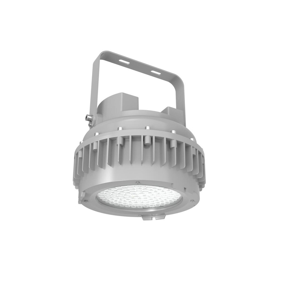 Explosion Proof UFO 200-150-120W 120-347V 40-50-65K Gray Clear C1D1 IP66