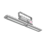 Explosion Proof 4FT Linear Shape 80-60-40W 120-347V 40-50-65K Gray Clear C1D1 IP66