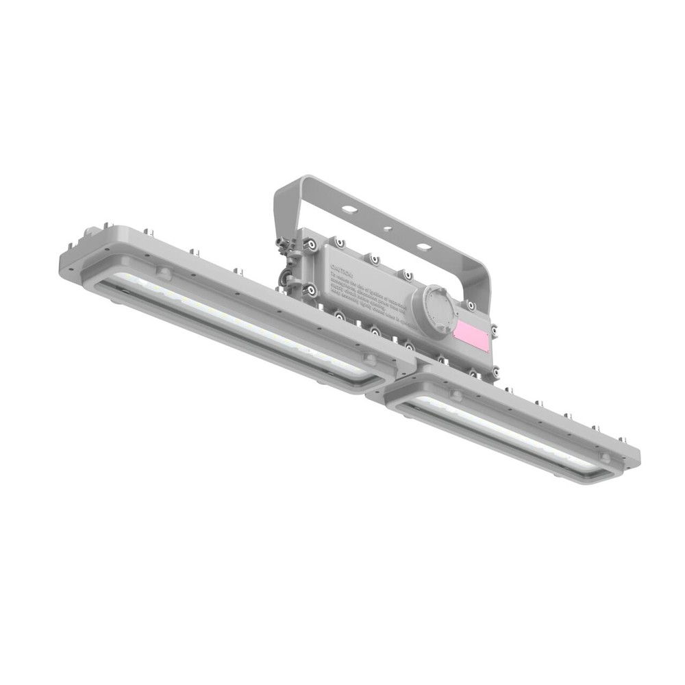 Explosion Proof 4FT Linear Shape 80-60-40W 120-347V 40-50-65K Gray Clear C1D1 IP66