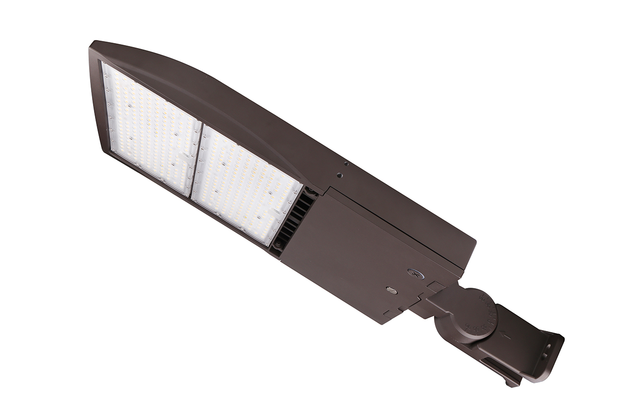 FL04B CONCORDE FLOOD LIGHT - FLOOD/AREA LIGHTS - 300W - 3000K - 120-347V - BRONZE - DLC PREMIUM PL28RM2BSP73