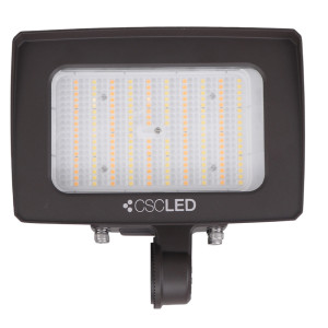 FLF FUSION SERIESFLOOD LIGHT - FLOOD/AREA LIGHTS - 40W/60W/80W - 3000K/4000K/5000K - 120-347V - BRONZE