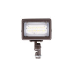 FLM02 Mini Flood Light - Flood/Area Lights - 15W - 4000K - 120-277V - Bronze - DLC S-5VDWLB - 10 Year Warranty