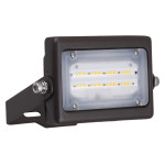 FLM02 Mini Flood Light - Flood/Area Lights - 15W - 4000K - 120-277V - Bronze - 10 Year Warranty