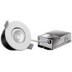 FLP3-8W-30/40K - ROND - DEL 8W - 550 LUMENS - BOUTONS DE SÉLECTION 30K OU 40K - ANGLE DE FAISCEAU DE 110°. 3 1/2