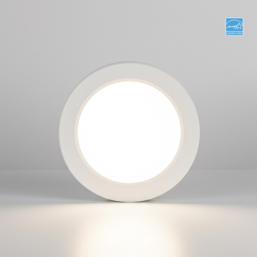 7" FLUSH MOUNTS WITH ADJUSTABLE CCT. 15W - 1000LMNS - 120V TRIAC DIMMING (2700K - 3000K - 3500K - 4000K - 5000K)