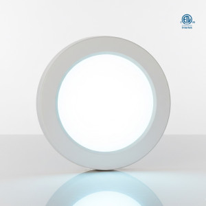 9" FLUSH MOUNTS WITH ADJUSTABLE CCT. 18W - 1400LMNS - 120-277V - 0-10V DIMMING - (2700K - 3000K - 3500K - 4000K -