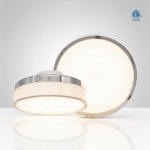 PLAFONNIER LED ENCASTRÉ 7" IP65 EXTÉRIEUR AVEC CCT AJUSTABLE – 15W - 1200 LUMENS - 120V DIMMABLE - BLANC (ORTECH