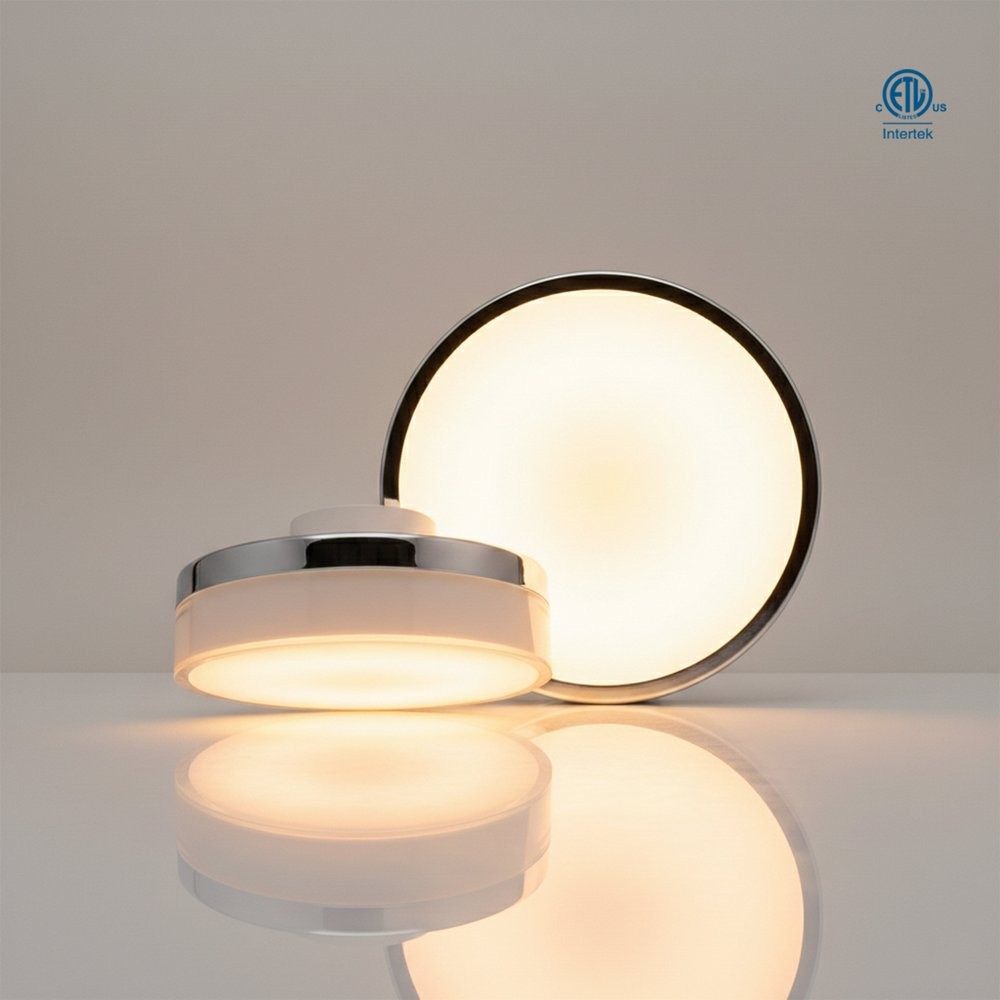 LUMINAIRE ENCASTRÉ EN SAILLIE LED EXTÉRIEUR IP65 5 POUCES AVEC CCT AJUSTABLE - 10W - 800 LUMENS - 120V - DIMMABLE