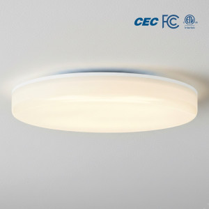 12" FRAMELESS FLUSH MOUNT W/ ADJUSTABLE 5CCT (2700K - 3000K - 3500K - 4000K - 5000K) - 25W - 2000 LUMENS - TRIAC