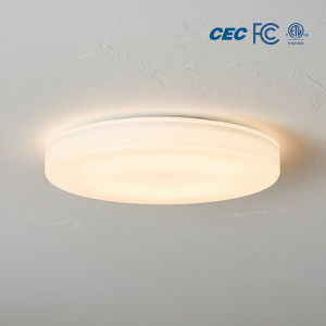9" FRAMELESS FLUSH MOUNT W/ ADJUSTABLE 5CCT (2700K - 3000K - 3500K - 4000K - 5000K) - 18W - 1400 LUMENS - TRIAC