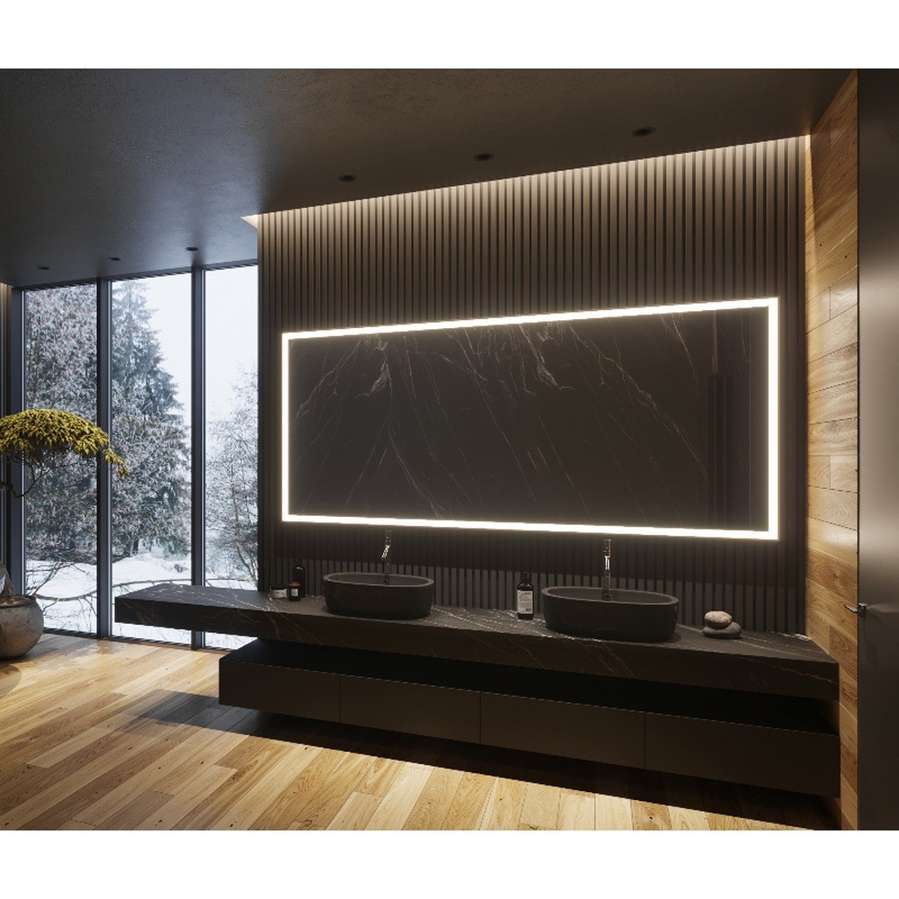 GALAXY LED MIRROR 100X45 60K