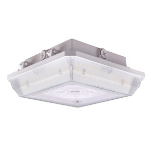 GCL01 Garage Canopy Light - Canopy Lights - 75W - 4000K - 120-347V - White - DLC Premium PLJAGRACX7NC - 5 Year Warranty