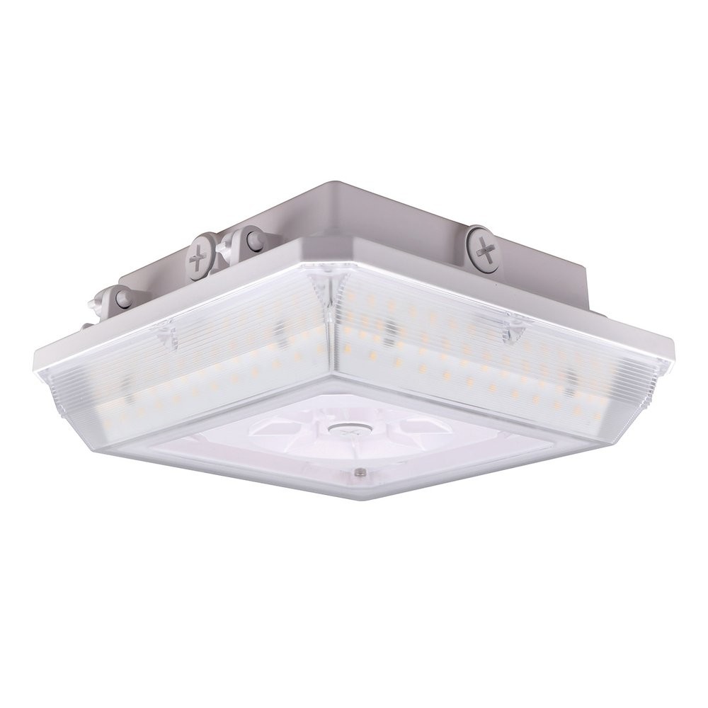GCL01 Garage Canopy Light - Canopy Lights - 75W - 4000K - 120-347V - White - DLC Premium PLJAGRACX7NC - 5 Year Warranty