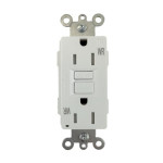 GFCI Safety Outlet - 15 amp - 125V - White - V2