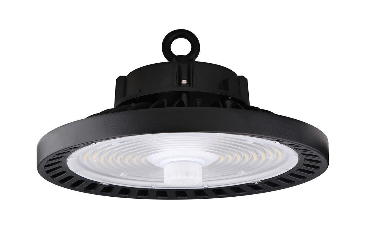 HB7C High Bay - High Bays - 200W - 5000K - 120-347V - Black - DLC Premium PLA8JF4VJJ3B - 5 Year Warranty