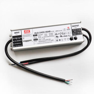 LED Driver Meanwell 100-277VAC 48VDC 240W 5.00A Dimmable 0-10VDC IP65