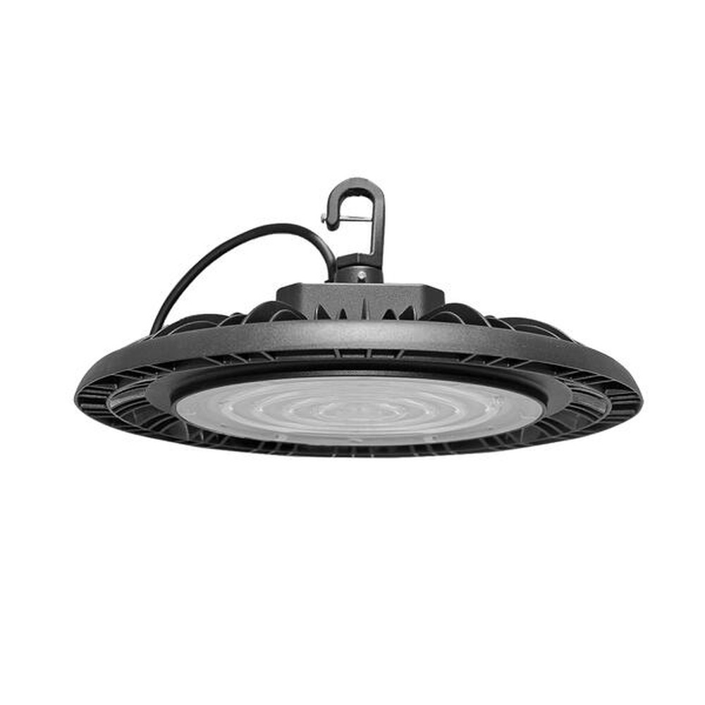 (vente finale) UFO highbay V1 150W 100-277V 50K black clear 120 deg. dim 0-10V