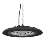 (vente finale) UFO highbay V1 150W 120-347V 50K black clear 120 deg. dim 0-10V