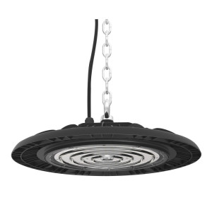 UFO highbay V1 200W 120-347V 50K black clear 120 deg. frost dim 0-10V