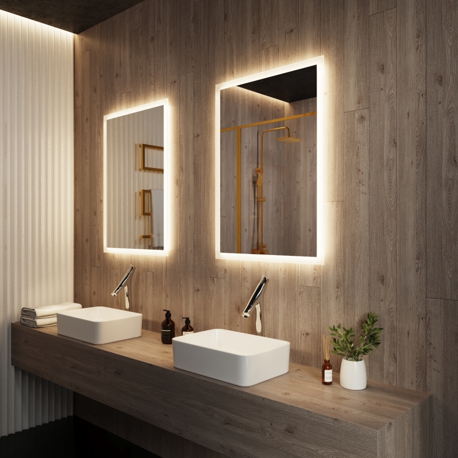 Backlit LED Mirrors