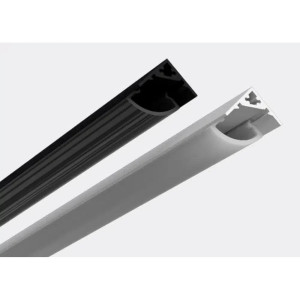 ALUMINUM PROFILE 2200 BLACK