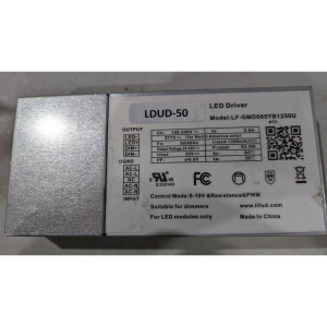 LED Driver Lifud 100-277VAC 25-42VDC 52W 1.25A Dimmable 1-10VDC