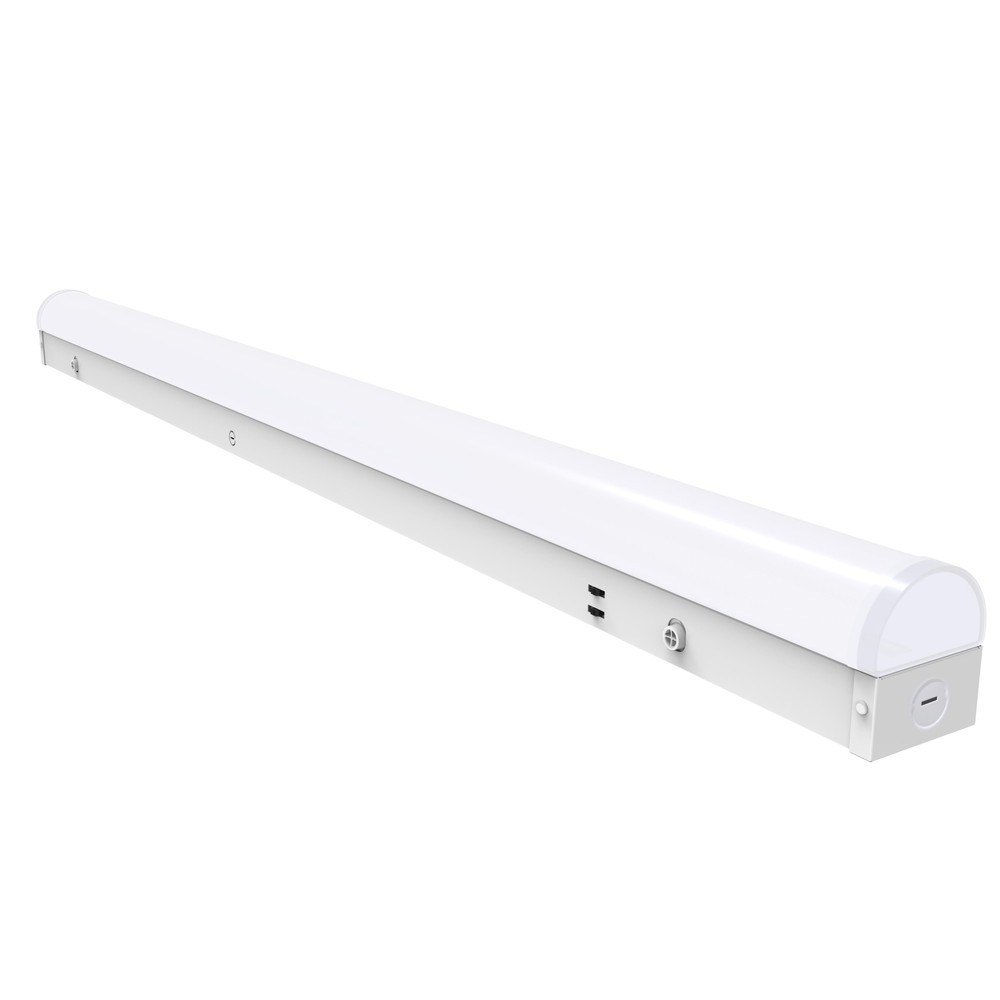 Linear fixture 4ft 50-40-30W 120-347V 35-40-50K white frost dim 0-10V