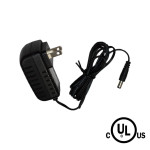 12W - 12V PLUG STYLE POWER SUPPLY - 3M (9.8’). INDOOR RATED - 120V AC INPUT - 12V DC OUTPUT - CLASS 2