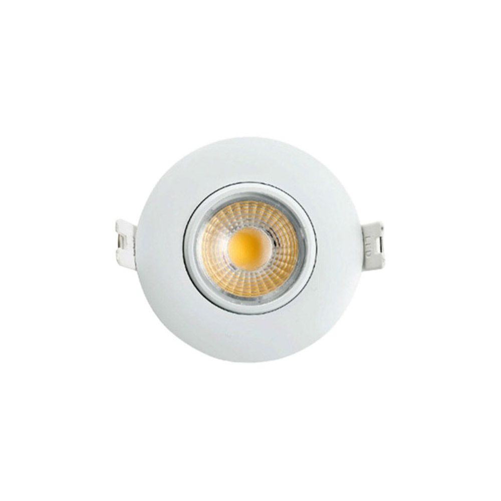 120V AC - 8W - 5CCT - 27K / 3K / 35K / 4K / 5K - 3" GIMBAL DOWNLIGHT - WET LOCATION RATE - ETL APPROVED.