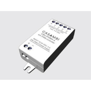 CASAMBI CONTRÔLEUR PWM 4 CANAUX 96 WATT AVEC APPLICATION - 12-24VDC - CERTIFIÉ UL