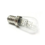 S6 LED DECORATIVE BULB - E12 CANDLEABRA BASE - GLASS - 120V - 1W - 2700K WARM WHITE - ETL APPROVED
