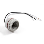 E26 MEDIUM BASE BULB SOCKET - PORCELAIN WITH SCREW TERMINALS