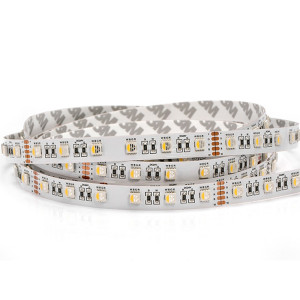 INDOOR - 24V DC - LED TAPE - 25M (82') - 5.85W/FT (19.2W/M) - 60 LEDS/M - CRI 85 - DIMMABLE - RGBW +27K