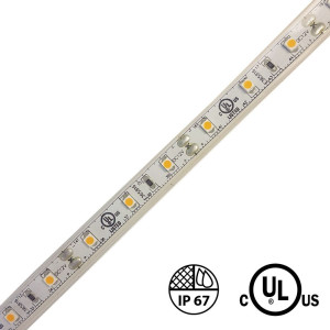 RUBAN LED EXTÉRIEUR 24V DC - 3528 - 10M (33') - 1.5W/PI (4.8W/M) - 60 LED/M - IRC 90 - GRADABLE - 3000K