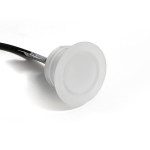 CONCRETESTAR RECESSED LED LIGHT FOR CONCRETE OR INGROUND - TRIMLESS - 12V DC - 0.5W - DIMMABLE - 3000K